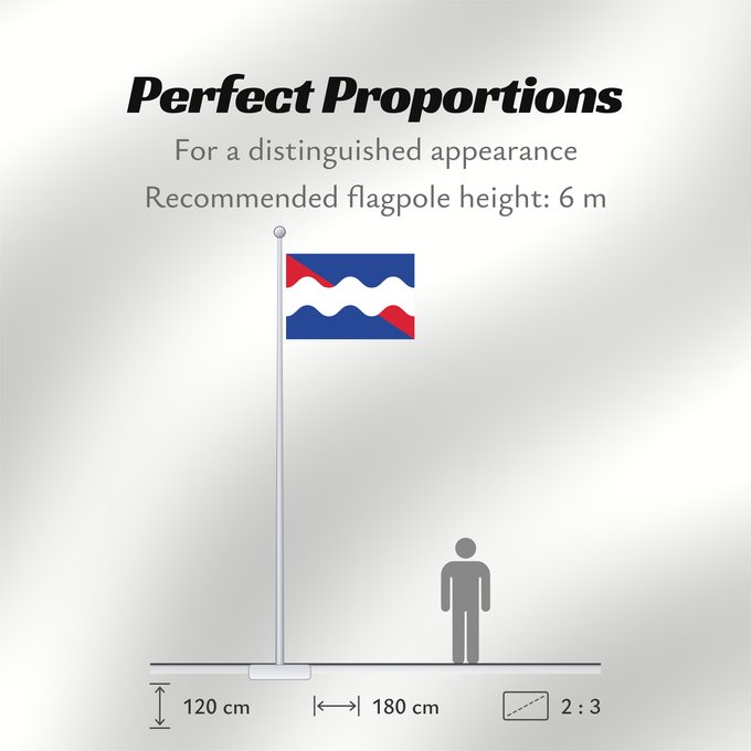 Flag Proportions: Roerdalen	Dutch municipality of Roerdalen