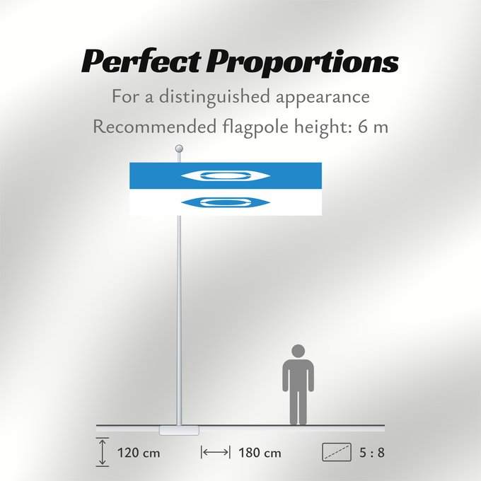 Flag Proportions: POL Bielawa Miasta Bielawa