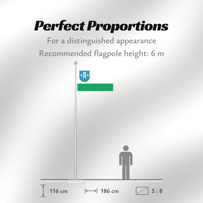 Flag Proportions: POL gmina Głowno