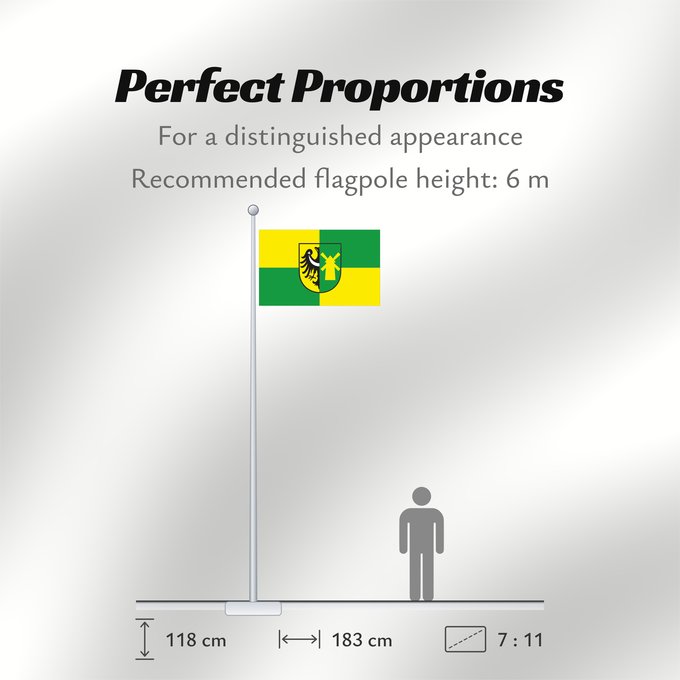 Flag Proportions: POL gmina Nowa Sól	Gminy Nowa Sól