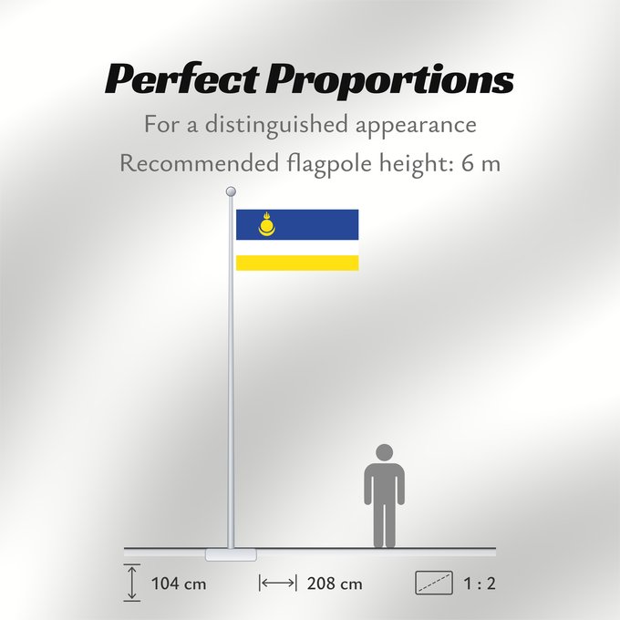 Flag Proportions: Buryatia Republic of Buryatia Buratti República de Buriatia Repubblica di Buriazia Буряад Республикын гyрэнэй һүлдэ Флаг Бурятии Парчами Бурятия
