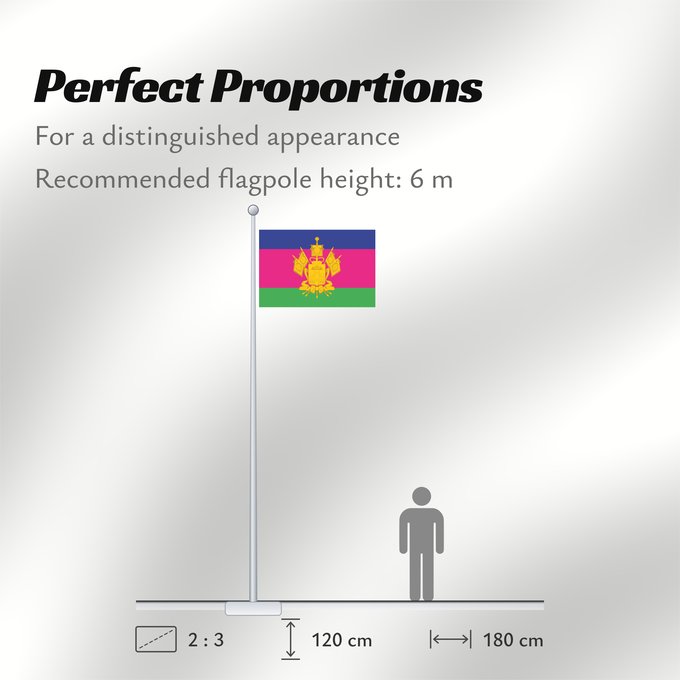Flag Proportions: Krasnodar Krai	Krasnodar Krai 	Kraï de Krasnodar	Krai de Krasnodar	Krasnodar krai	Kraj di Krasnodar