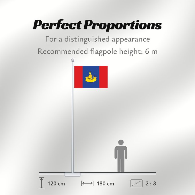Flag Proportions: Kostroma Oblast Oblast de Kostroma Óblast de Kostromá Oblast Kostroma Флаг Костромской области