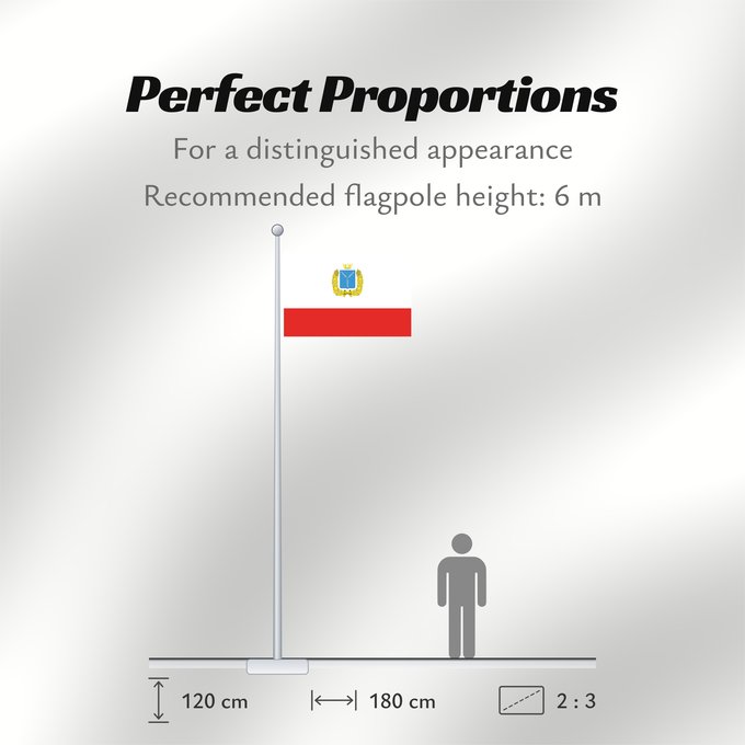 Flag Proportions: Saratov Oblast Oblast de Saratov Óblast de Sarátov Oblast Saratow