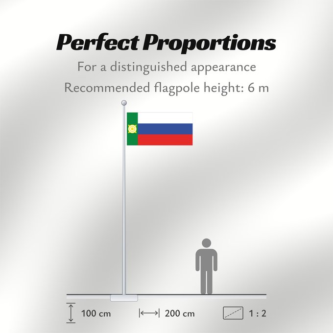 Flag Proportions: Khakassia 1993-2003 Khakassia 1993 - 2003. Drawn by Kookaburra Hakassia Vabariigi lipp aastatel 1993-2003