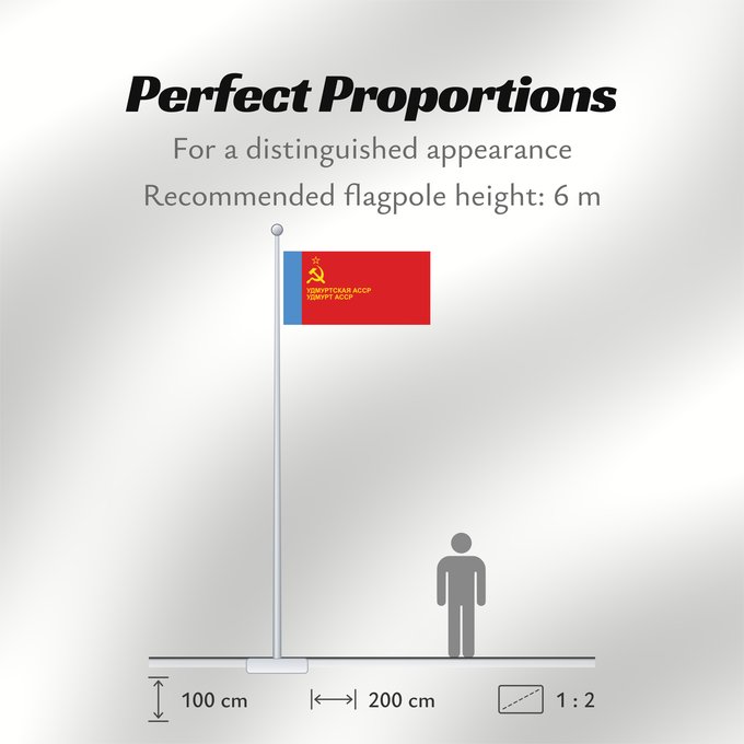 Flag Proportions: Udmurt ASSR ASSR d'Oudmourtie ASSR de Udmurtia Udmurtische ASSR ASSR Udmurta Udmurtian ASNT n Флаг Удмуртской АССР Удмурт АССР флагез
