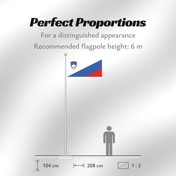 Flag Proportions: Slovenia Flag proposal Proposed national flag of Slovenia 2003