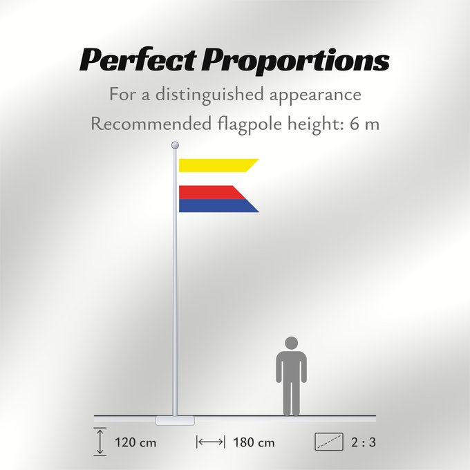 Flag Proportions: Martin  Slovakia	Slovak city Martin	Marin  města na Slovensku  – Vlajka	Martin  mesto na Slovensku  – Vlajka