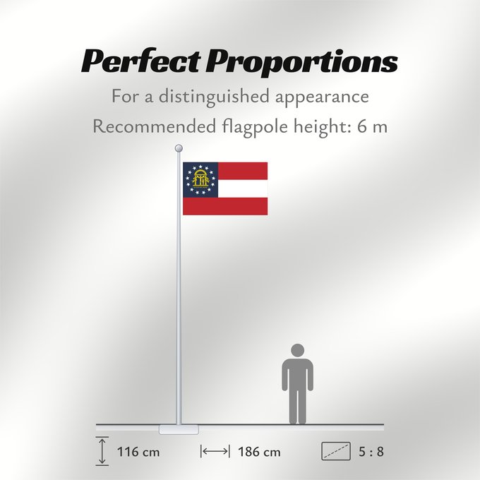 Flag Proportions: State of Georgia	Georgia