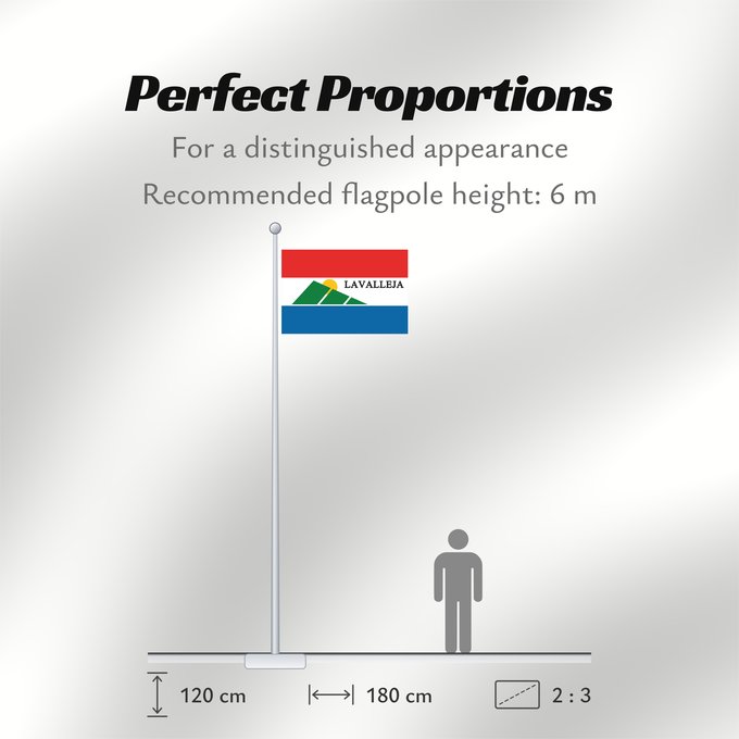 Flag Proportions: Lavalleja Department	département de Lavalleja	Departamento de Lavalleja	Lavalleja