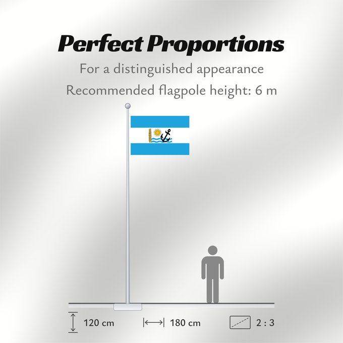 Flag Proportions: Rio Negro Department	Río Negro Department	Río Negro