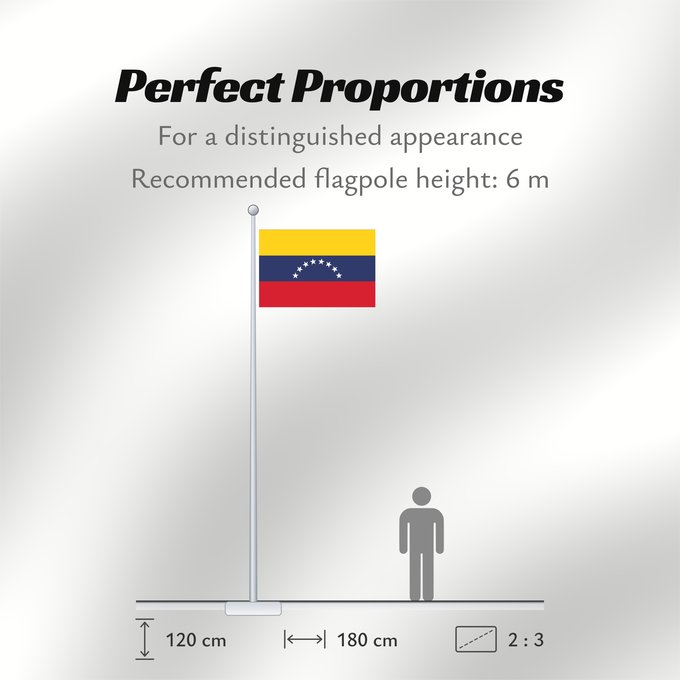 Flag Proportions: Venezuela	Civil du Venezuela	Venezuela - bandera Civil y de la Marina Mercante de Venezuela	Benezuela	Winïxwila wiphala	Veneçuela	Venezuelská vlajka	Venezuelo	Venezuelako bandera	Poyvi Venesuéla	Winisuyla unanchan	Флаг Венесуэлы	Venezuele	Türkçe Venezuela