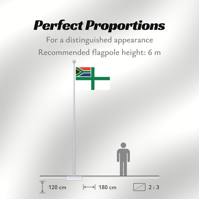 Flag Proportions: Naval Ensign of South Africa