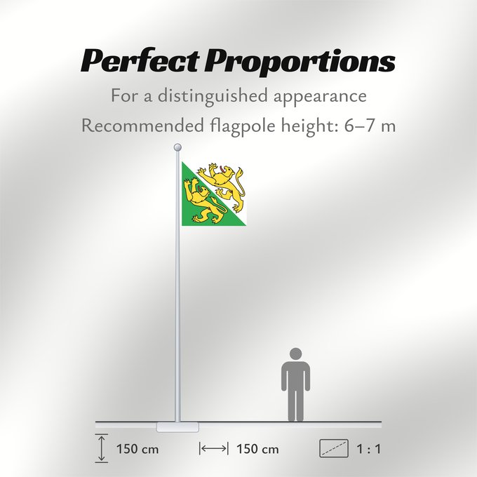 Flag Proportions: Canton of Thurgau	Thurgau	canton de Thurgovie	cantón de Turgovia	Canton of Thurgau in Switzerland