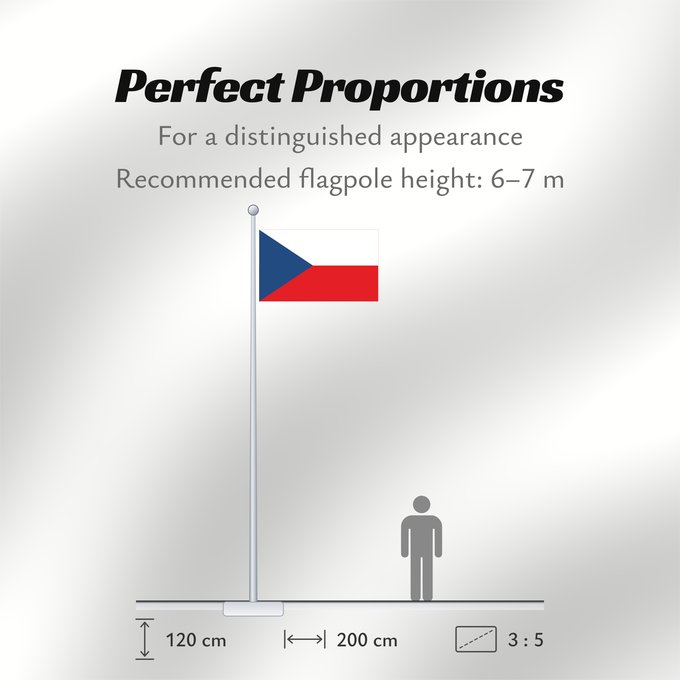 Flag Proportions: Czech Republic Czechia (Czech Republic) République tchèque República Checa Tschechischen Republik Repubblica Ceca Tsjechië Chéquia Czech علم جمهورية التشيك Сцяг Чэхіі / Sciag Čechii Сьцяг Чэхіі / Ściag Čechii Национално знаме на Чешката република České re