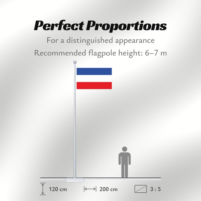 Flag Proportions: Schleswig-Holstein