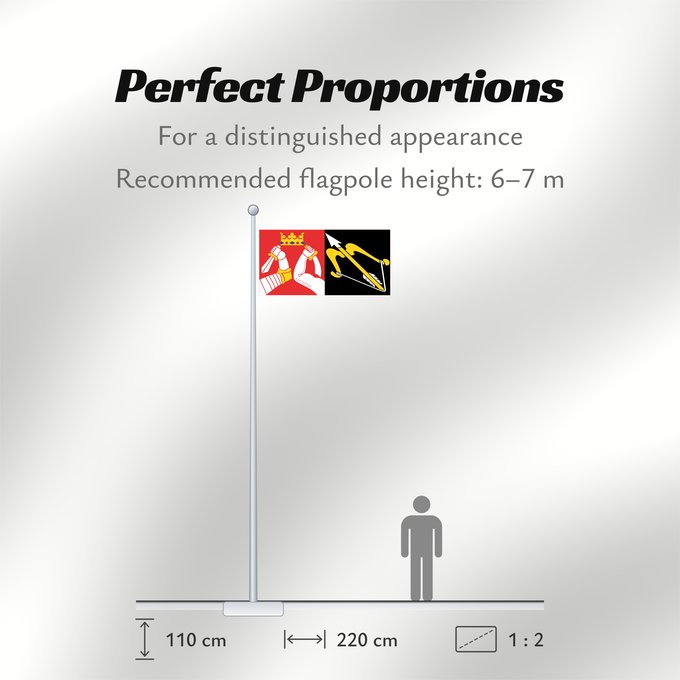 Flag Proportions: Itä-Suomen lääni