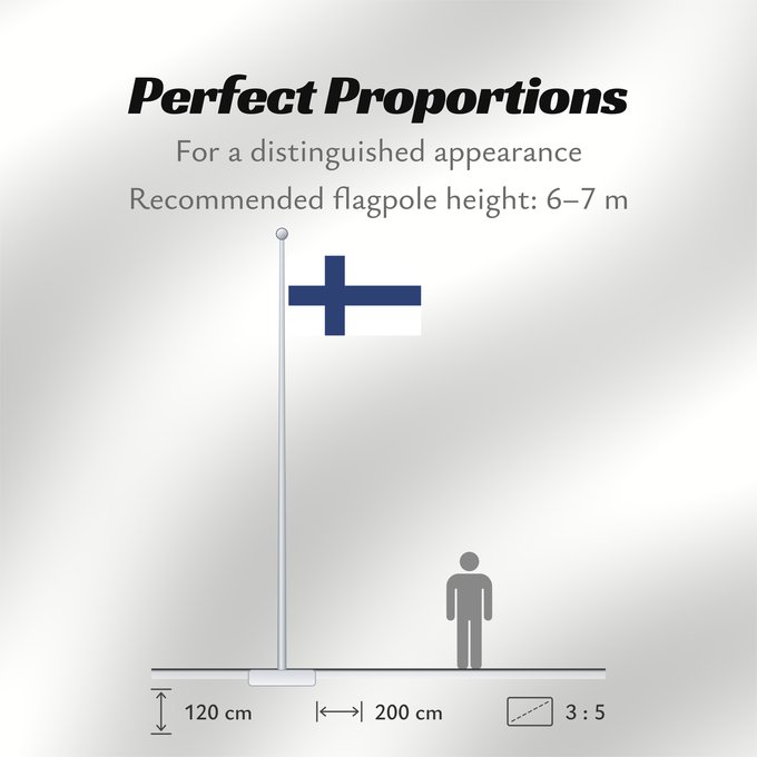 Flag Proportions: Finland	Finlande	Finlandia	Finnland	Finlandese	Finlândia	Finlandii	علم فنلندا	Сцяг Фінляндыі	Национално знаме на Финландия	Finská vlajka	Finlands	Σημαία της Φινλανδίας	Finnlando	Soome lipp	پرچم فنلاند	Suomen	Fionlainne	Finnország	Finnlands	Finniae	Finnesc