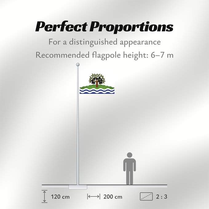 Flag Proportions: Worcestershire