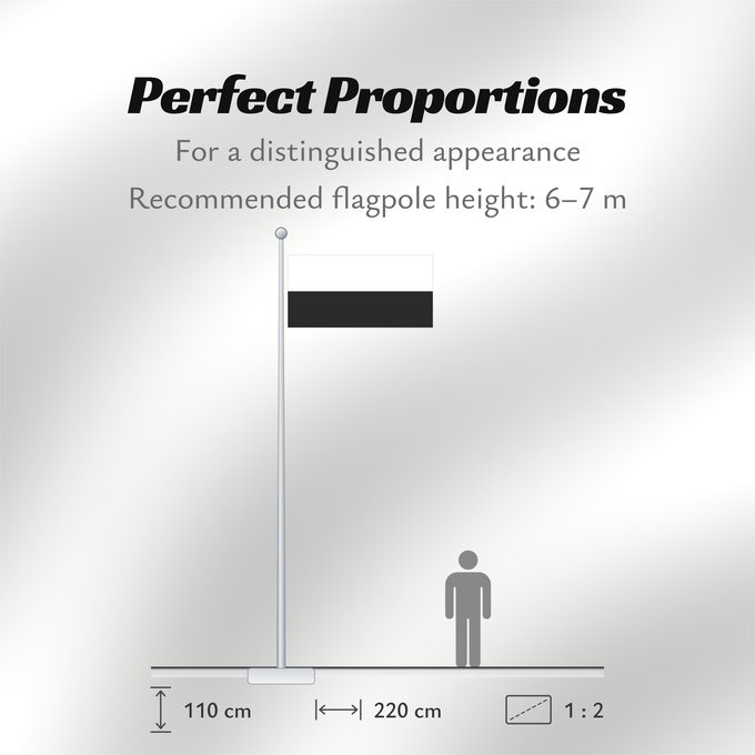 Flag Proportions: Pahang Pahang Pahang, Malaysia