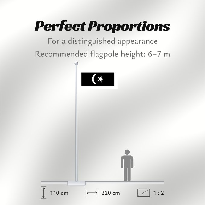 Flag Proportions: Terengganu	Malaysian state Terengganu