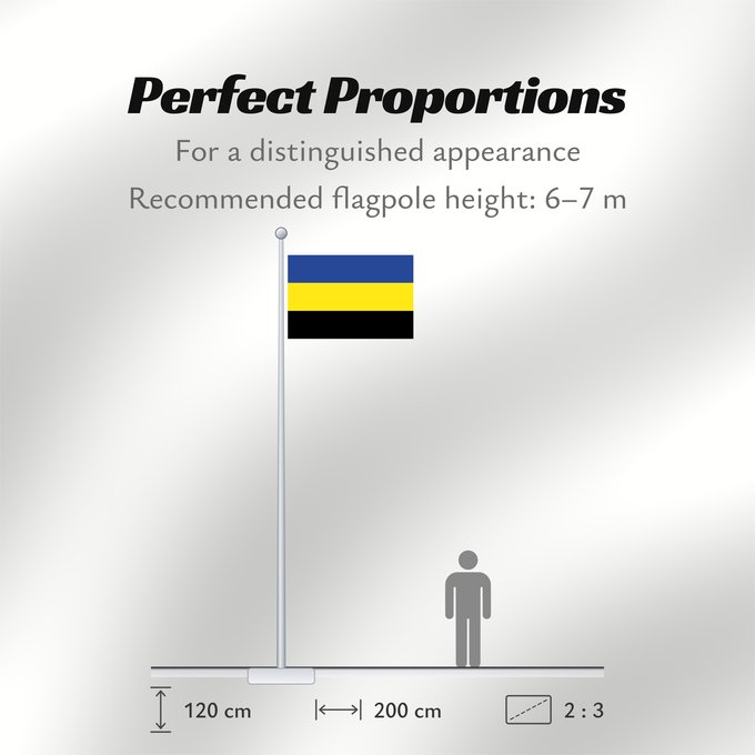 Flag Proportions: Gelderland	Province of Gelderland in the Netherlands	Güeldres	Gelderland 
