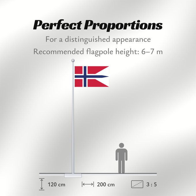 Flag Proportions: Norway Norvège Noruega Norwegen Norvegia Noorwegen Norwegii Þjóðfáni Noregs Banniel Norvegia Norska Norwy Norges Norvegio Noregs Norveške Norski fáninn Norvegiae Norges flagg Det norske flagget Norgga leavga Stän Norgäna