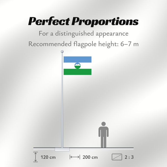Flag Proportions: Kabardino-Balkaria Kabardino-Balkar Republic Kabardino-Balkarie Kabardino-Balkarien Kabardino-Balkaria, Russia