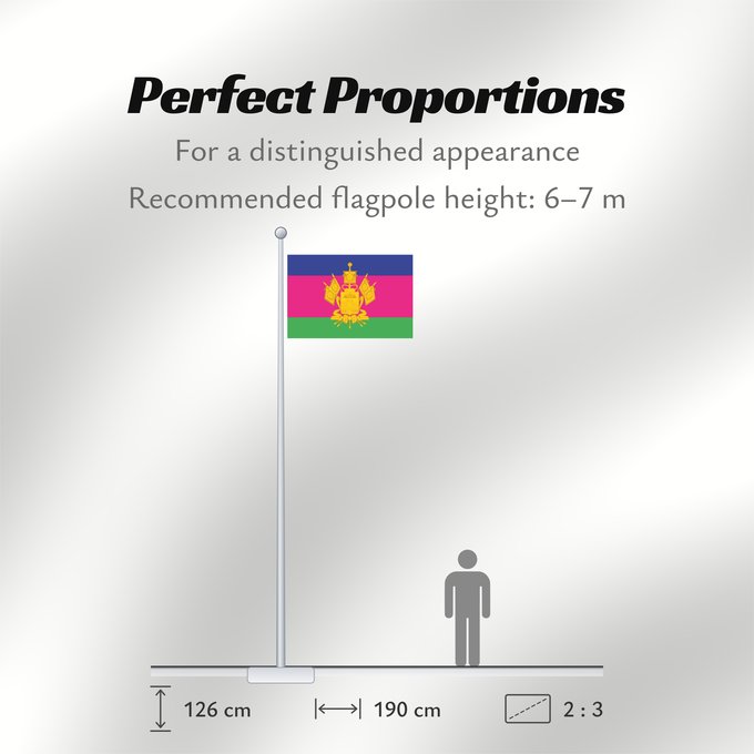Flag Proportions: Krasnodar Krai	Krasnodar Krai 	Kraï de Krasnodar	Krai de Krasnodar	Krasnodar krai	Kraj di Krasnodar