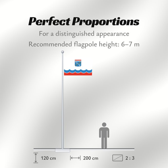 Flag Proportions: Leningrad Oblast Leningrad Oblast, Russia Oblast de Léningrad, Russie Óblast de Kursk Oblast Leningrad Флаг Ленинградской области