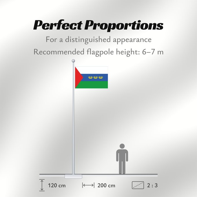 Flag Proportions: Tyumen Oblast	Oblast de Tioumen	Óblast de Tiumén 	Oblast Tjumen