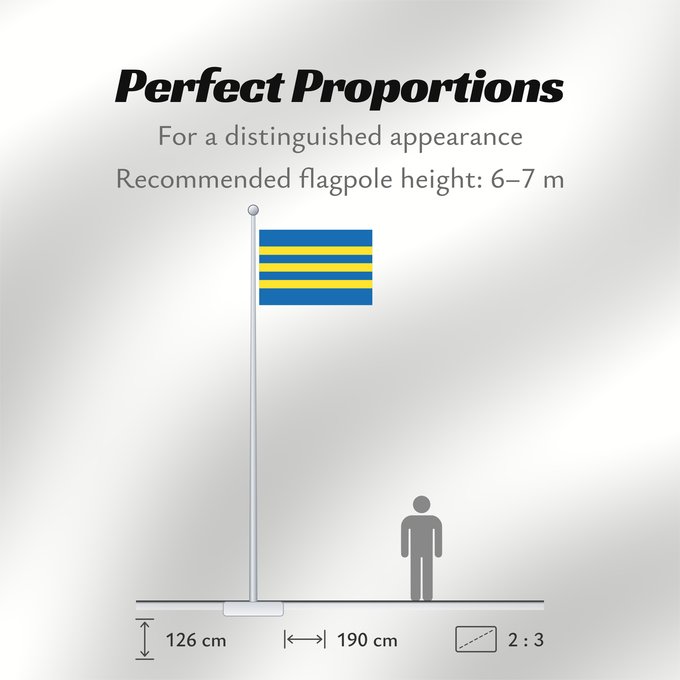 Flag Proportions: Trnavsky vlajka Trnava Region Région de Trnava Región de Trnava Trnava Trnava Regione