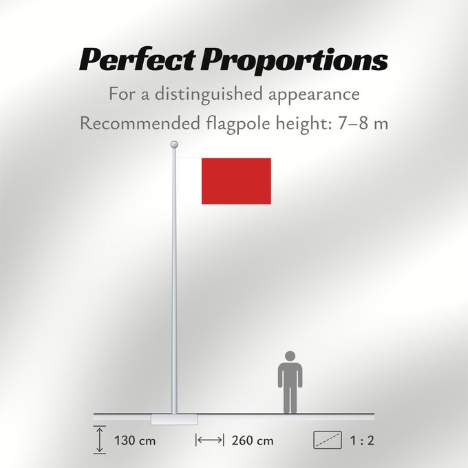 Flag Proportions: Dubai Dubaï