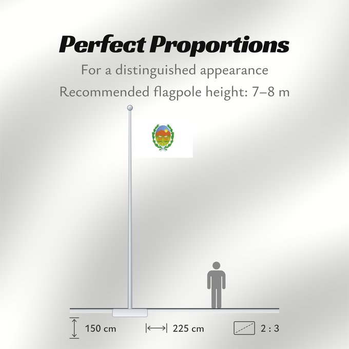 Flag Proportions: Provincia de San Luis Province of San Luis, Argentina province de San Luis Provincia de San Luis, Argentina San Luis (Provinz) Provincia di San Luis