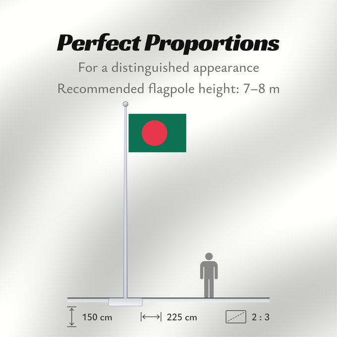 Flag Proportions: Bangladesh	Bangladesch	علم بنغلاديش	বাংলাদেশের জাতীয় পতাকা	Bangladeshs	Bangladeŝo	Bangladeshin	Le bengo lanci	Флаг Бангладеш	Bangladeša