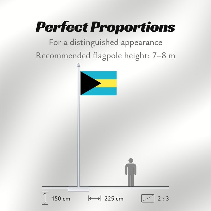 Flag Proportions: Bahamas Bahama Bahama s Das Bahamas Bahamów Y Bahamas La Bahamoj Bahaman Bahámaí Des Bahamas Ala Bahamayê Ynysow Bahama Знаме на Бахамите Pāmitl Bahamah Bahamakuna unanchan Statului Bahamas Флаг Багам Bahamov