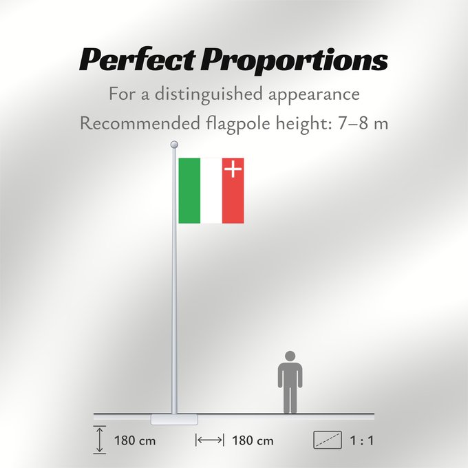 Flag Proportions: Neuchâtel (fr)