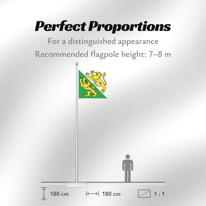 Flag Proportions: Canton of Thurgau	Thurgau	canton de Thurgovie	cantón de Turgovia	Canton of Thurgau in Switzerland