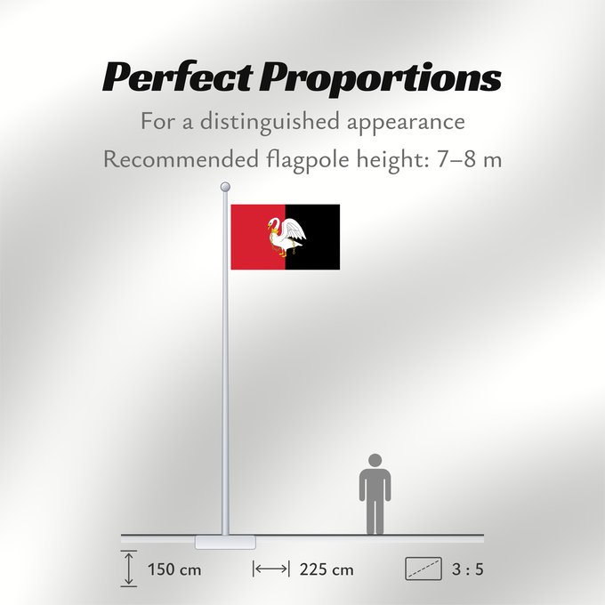 Flag Proportions: Buckinghamshire