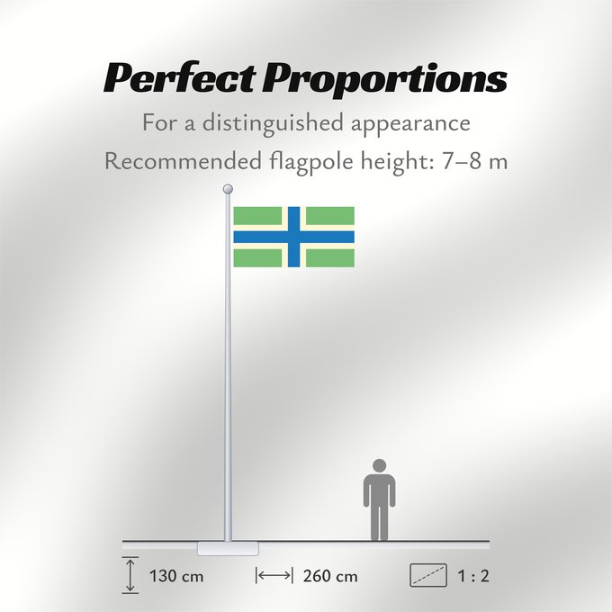 Flag Proportions: Gloucestershire