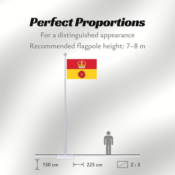 Flag Proportions: Hampshire	Hampshire County Council