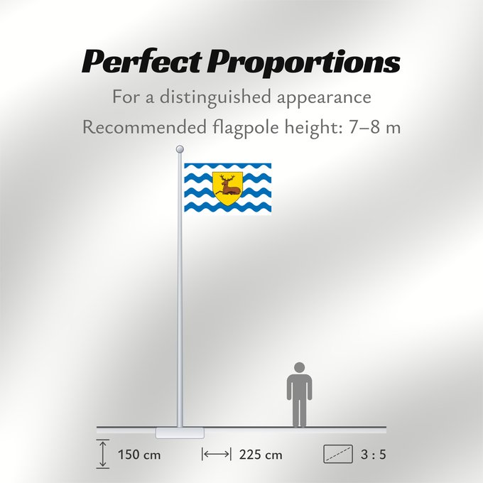 Flag Proportions: County Flag of Hertfordshire	Hertfordshire	Hertfordshire flag