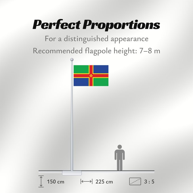 Flag Proportions: Lincolnshire Lincolnshire county