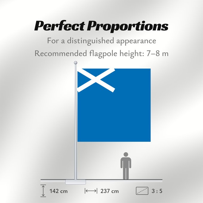 Flag Proportions: Scotland	L Écosse	Escocia	Schottland	Scozia	Schotland	Escócia	Szkocji	Scotlandes	علم اسكتلندا	Знаме на Шотландия	Banniel Bro-Skos	Skotská vlajka	Yr Alban	Skotlands	Σημαία της Σκωτίας	Skotio	Šotimaa lipp	پرچم اسکاتلند	Skotlannin	HAlban	H-Alba	Brattagh ny h