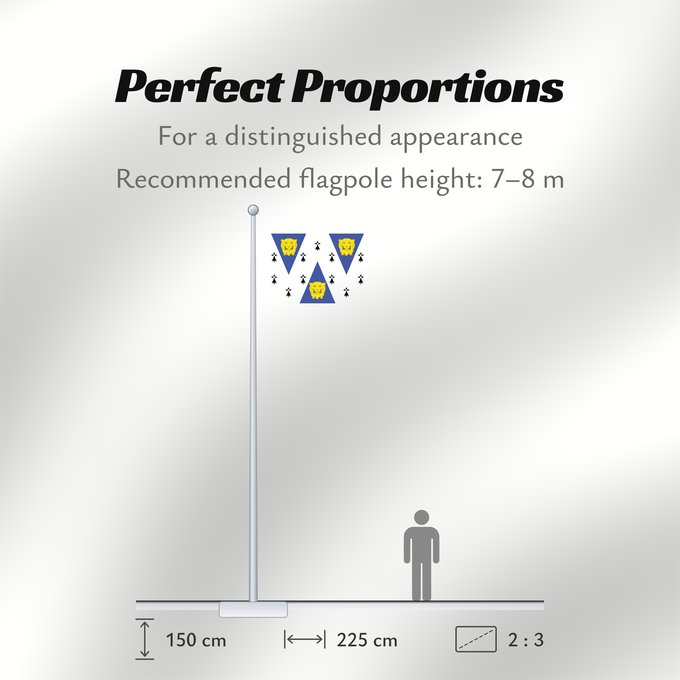 Flag Proportions: Shropshire