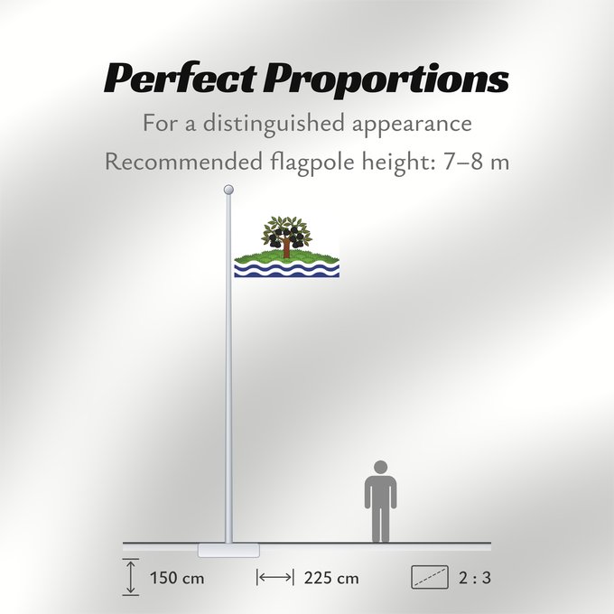 Flag Proportions: Worcestershire