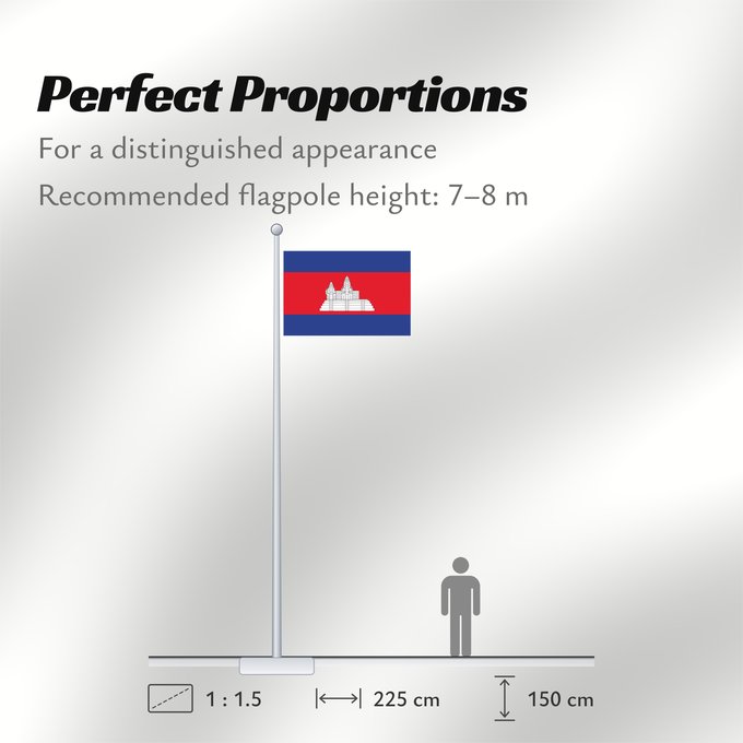 Flag Proportions: Cambodia	Cambodge	Camboya	Kambodscha	Cambogia	Cambodja	علم كمبوديا	কম্বোডিয়ার পতাকা	Kamboĝo	​柬埔寨國旗/Kán-pu-chhài koet-khì	ទង់ជាតិកម្ពុជា	ທຸງຊາດກຳປູເຈຍ	​柬埔寨之國旗	Камбоджа	Kambodže	Kambodjas	ธงชาติกัมพูชา	Quốc kỳ Campuchia	柬埔寨國旗	​柬埔寨国旗	​柬埔寨國旗	​Kampuchea ê kî-