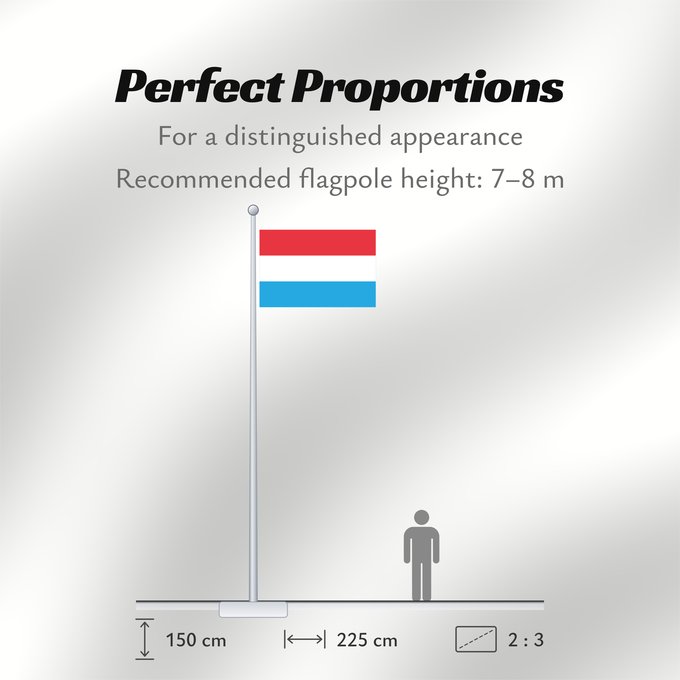 Flag Proportions: Luxembourg	Luxemburgo	Luxemburg	Lussemburghese	Luksemburga	Сцяг Люксембурга	Национално знаме на Люксембург	Banniel Luksembourg	Lucemburská vlajka	Luxembourgs	Σημαία του Λουξεμβούργου	Luksemburgi lipp	پرچم لوکزامبورگ	Luxemburgin	Lucsamburg	ლუქსემბურგის დრო
