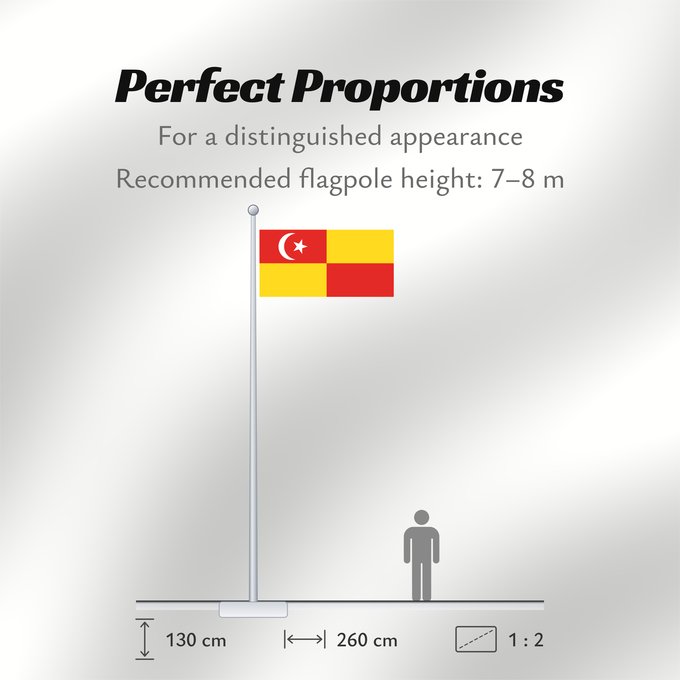 Flag Proportions: Selangor Selangor Malaysian state Selangor