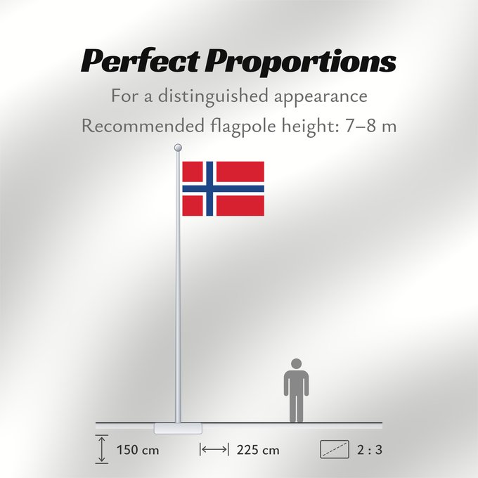 Flag Proportions: Norway Norvège Noruega Norwegen Norvegia Noorwegen Norwegii علم النرويج Сцяг Нарвегіі Banniel Norvegia Norska Norwy Norges Norvegio Norjan Noregs Norveške Norski fáninn 노르웨이의 국기 Norvegiae Norges flagg Det norske flagget Þjóðfáni Noregs Norgga leavga Прапо
